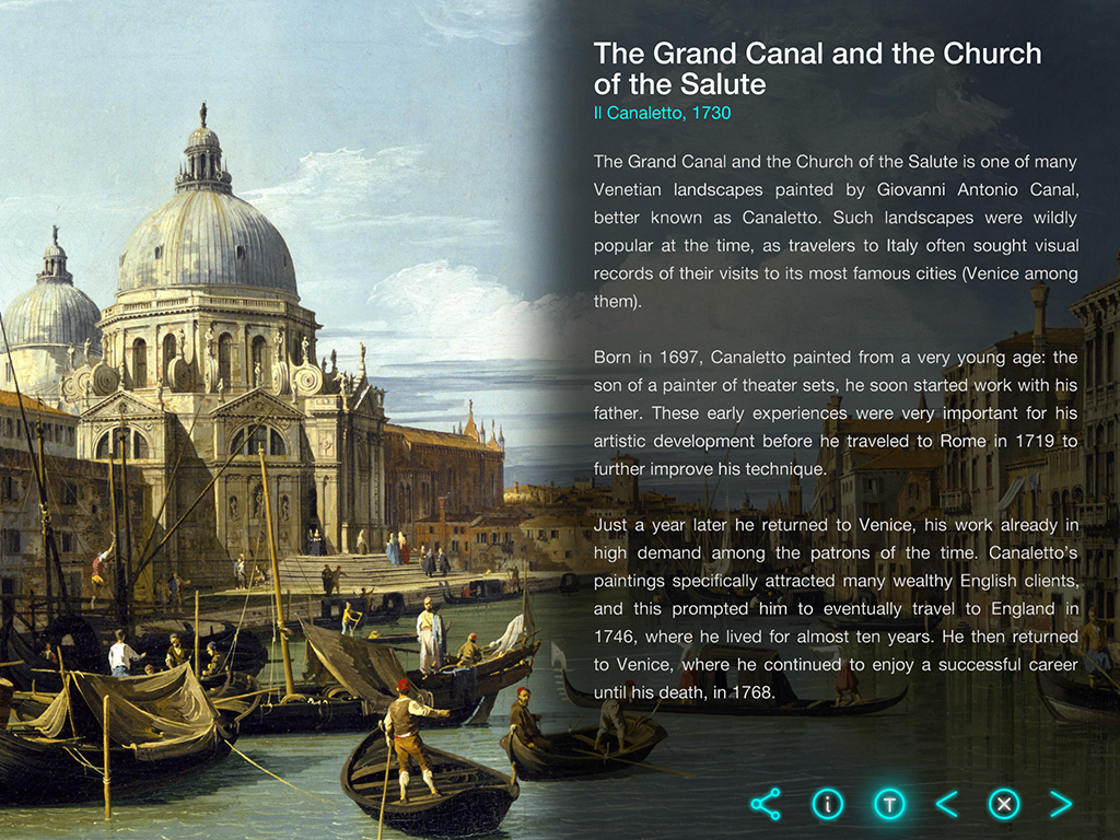 Canaletto - Art Legacy Screenshot - Art History app by LANDKA ®