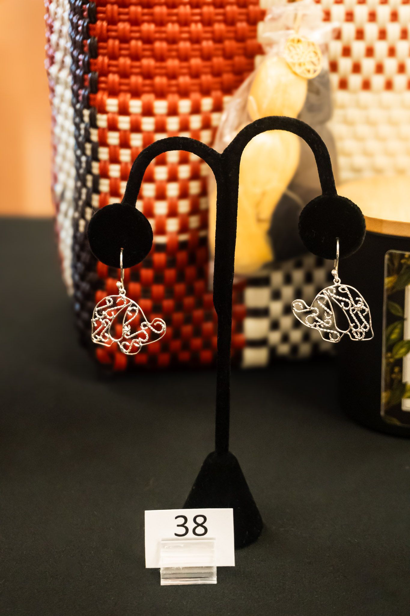 Handmade sterling silver artisan earrings inspired by Mexican craftsmanship.