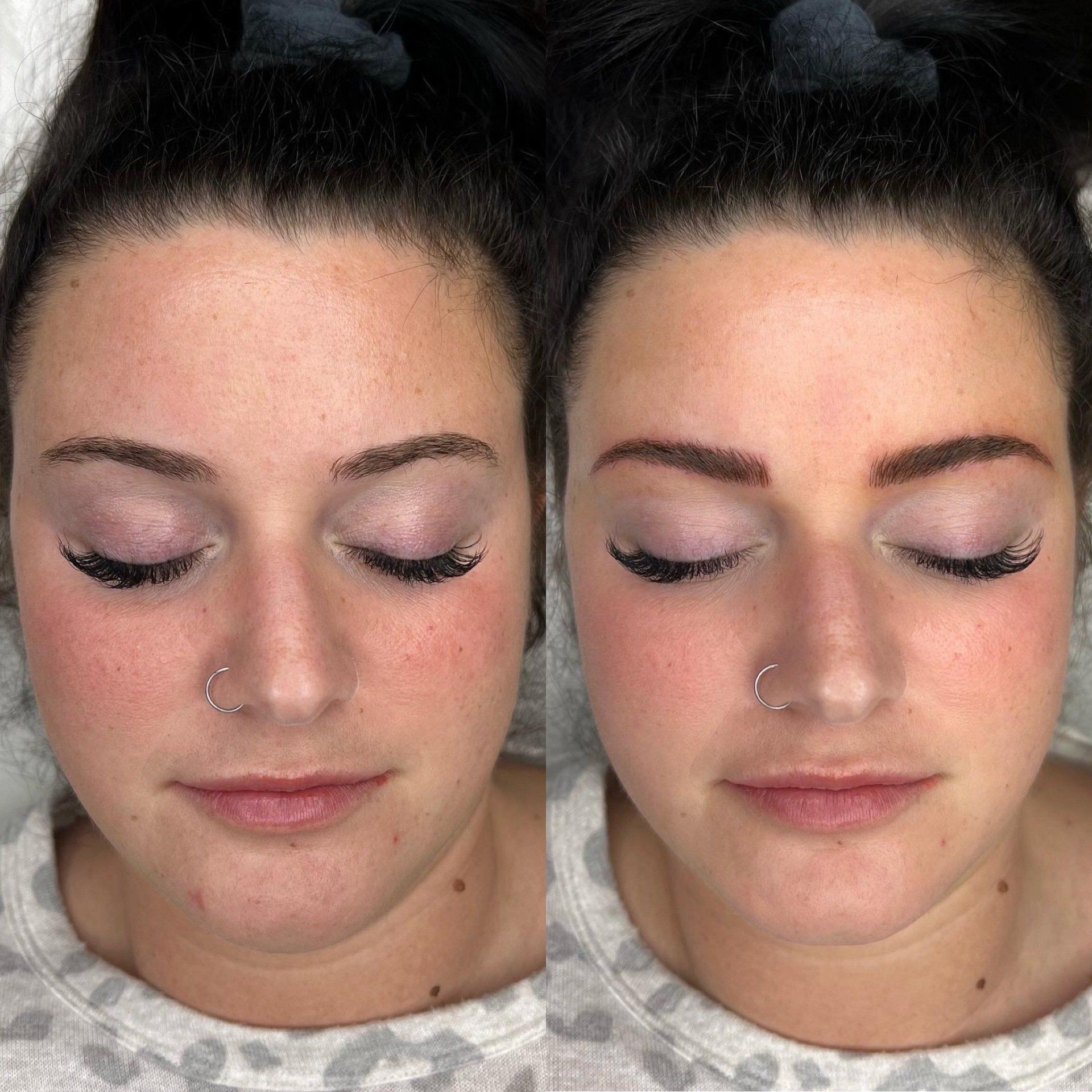 natural microblading transformation Kentucky