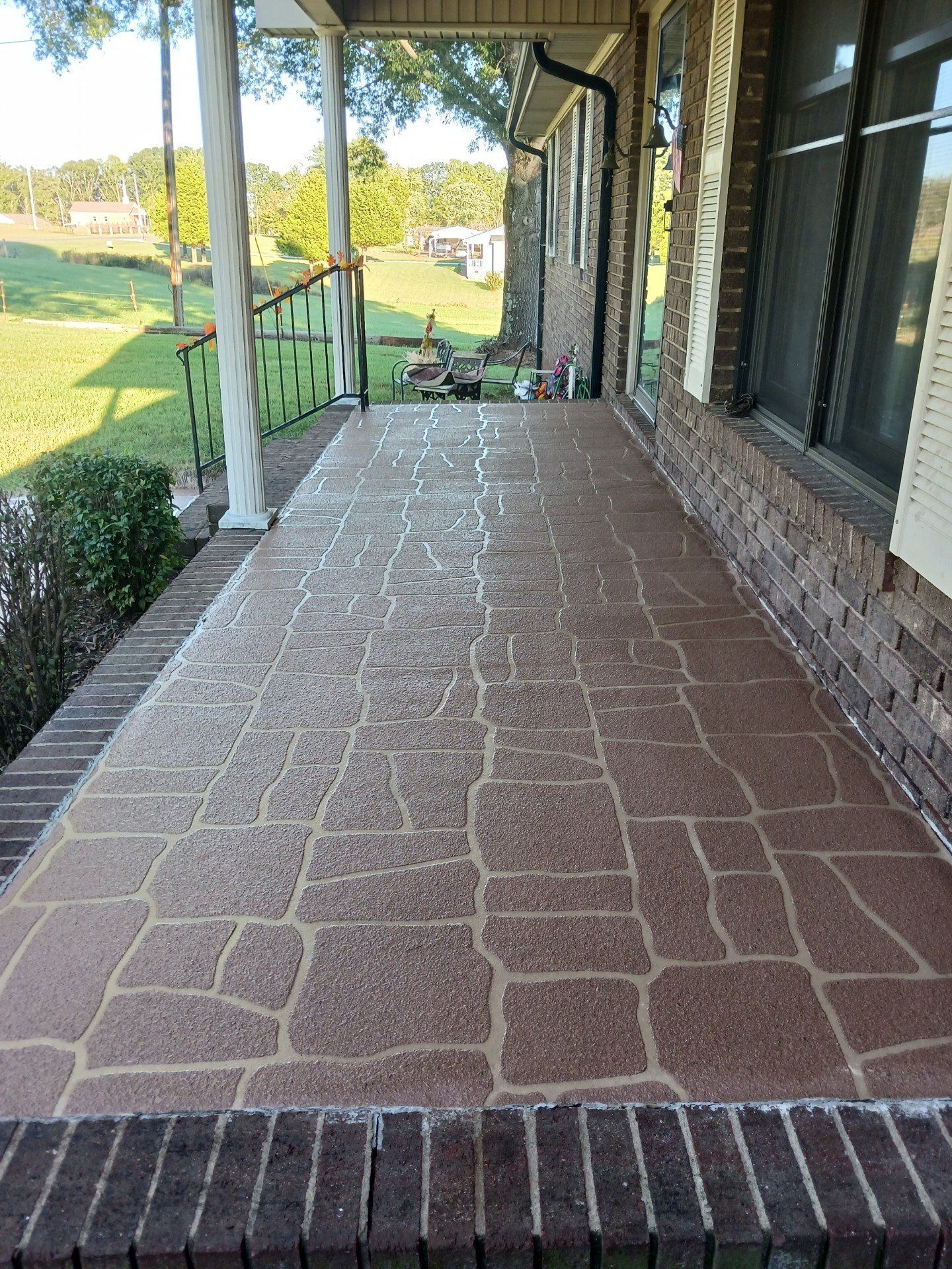 Elegant Concrete Floor Design — Kannapolis, NC — Rodriguez Decorative Concrete Coating