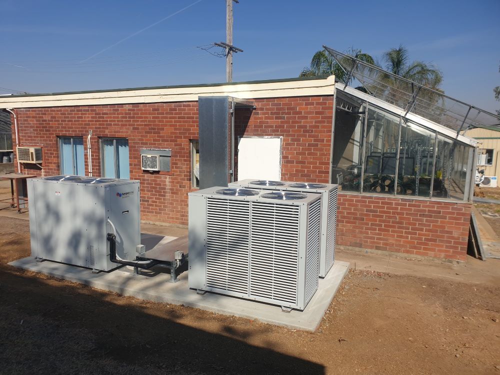 Three Grey Hvac Units — Premiair Refrigeration, Air Conditioning & Electrical in Tamworth, NSW