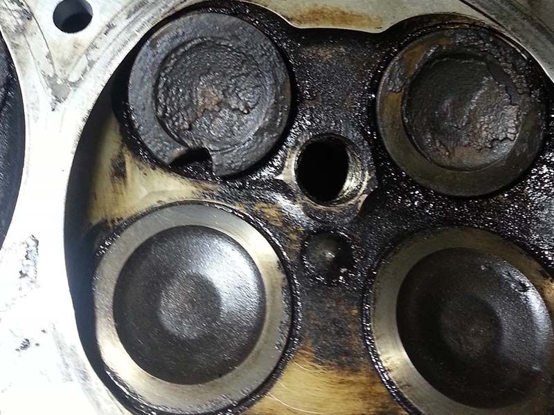 BMW and MINI repair work in a garage