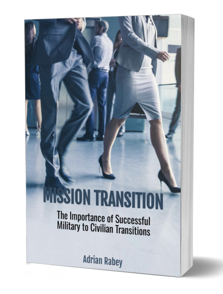 Mission Transition Book Cover by Adrian Rabey