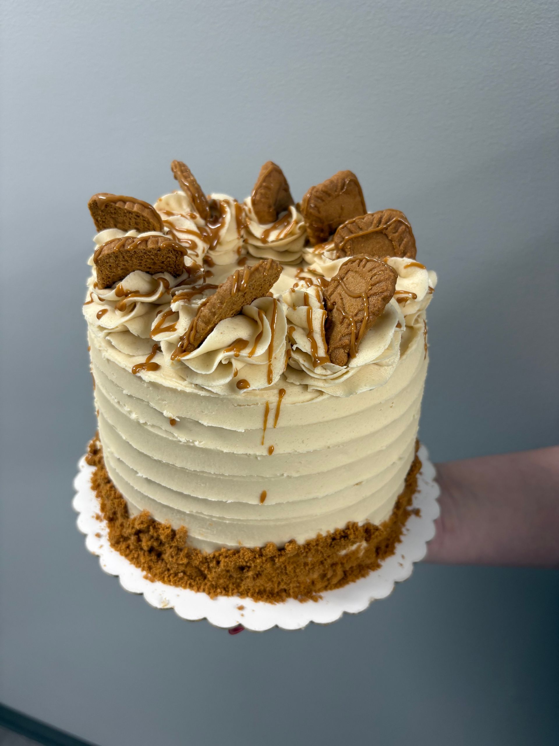 6 inch Cookie Butter Cake
