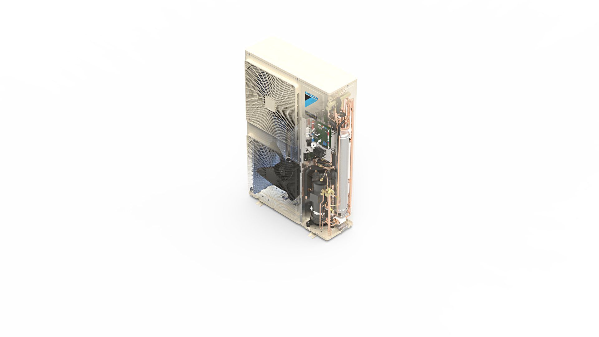 3D Model of an Air Conditioner Set Against a White Background — Enterprise Air That's Cool in Svensson Heights, QLD
