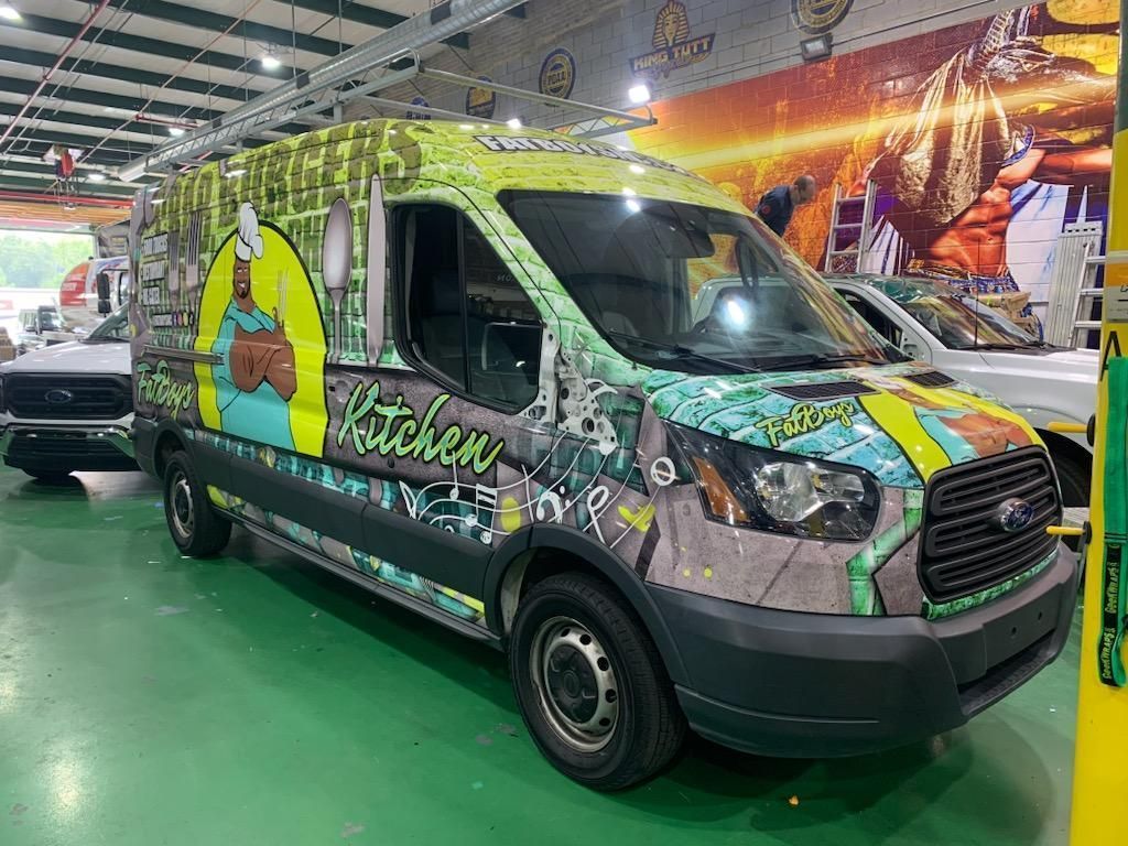 Ford Transit wraps in Charlotte, NC Ford Transit wraps in Charlotte, NC