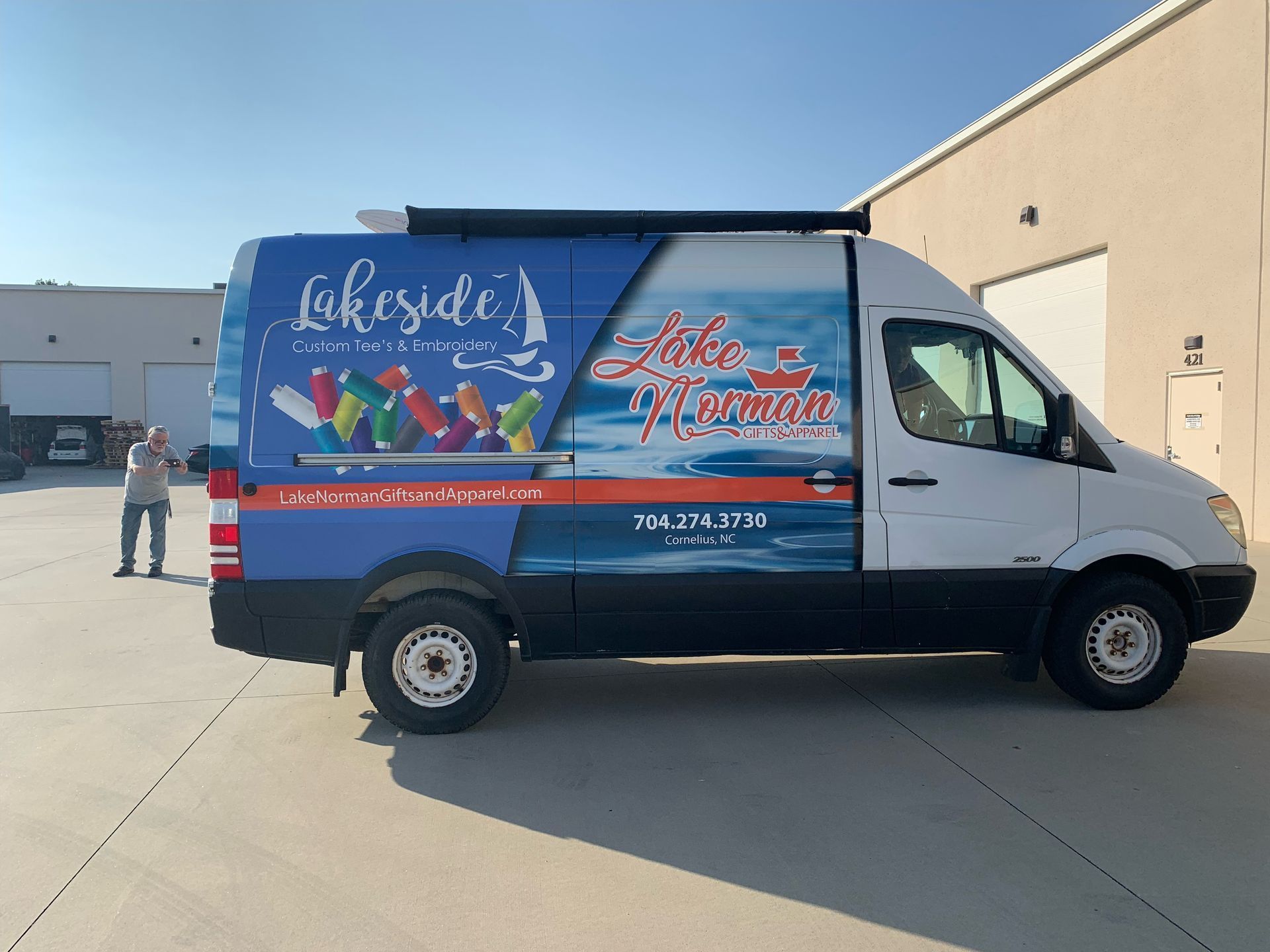 Mercedes Sprinter van wraps in Charlotte, NC Mercedes Sprinter van wraps in Charlotte, NC