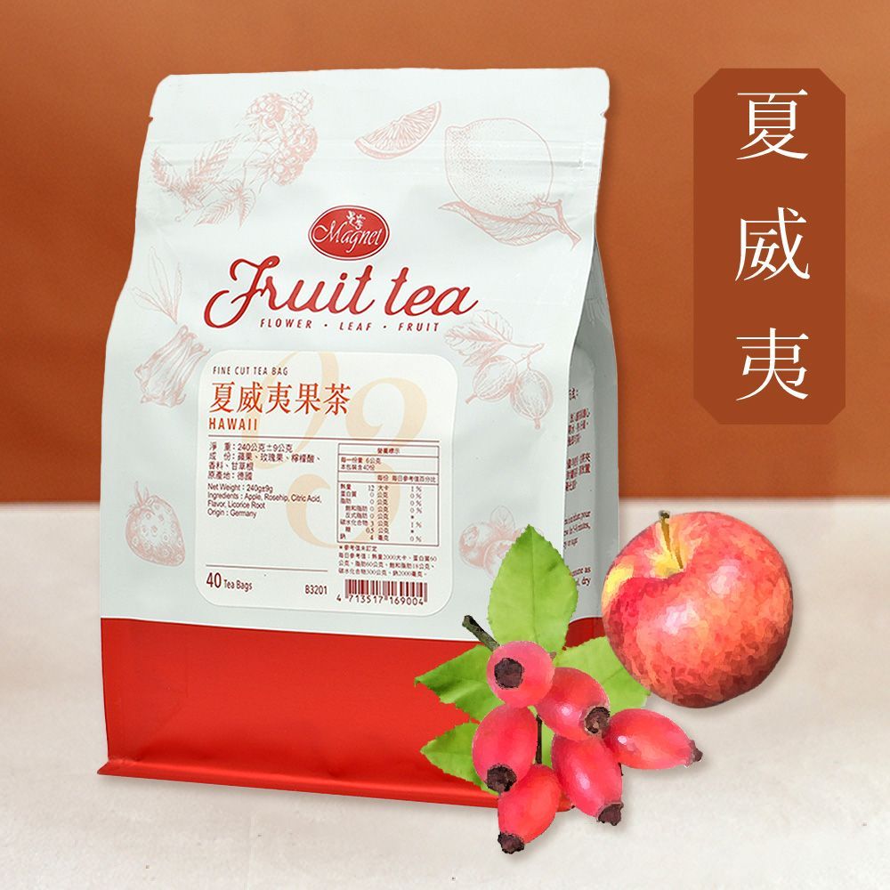 曼寧 - 夏威夷果茶(無咖啡因)  40入/袋