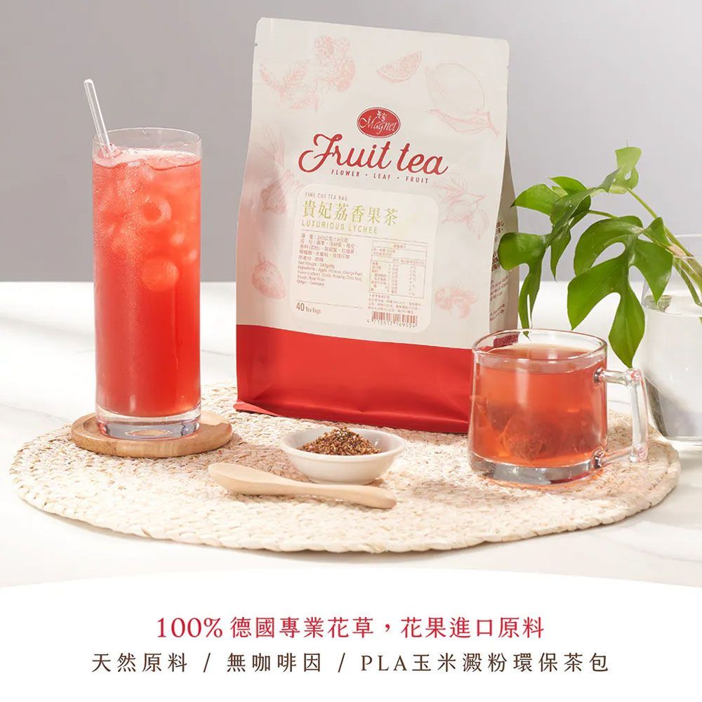 曼寧 - 貴妃荔香果茶(無咖啡因) 40入/袋