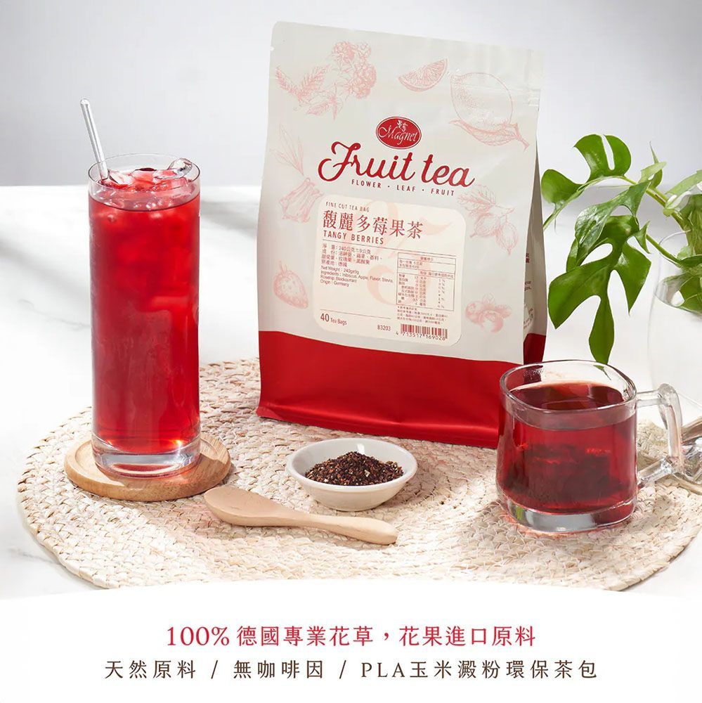 曼寧 - 馥麗多莓果茶(無咖啡因) 40入/袋