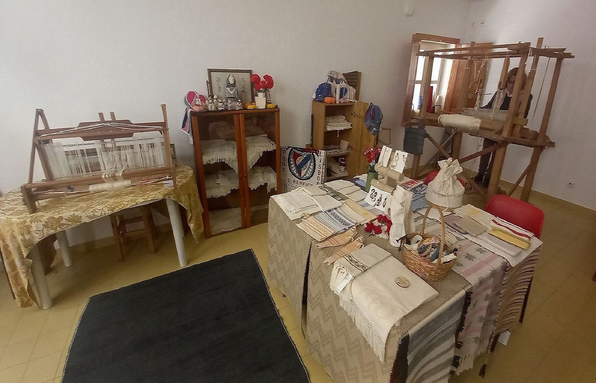 Traditional weaven shop