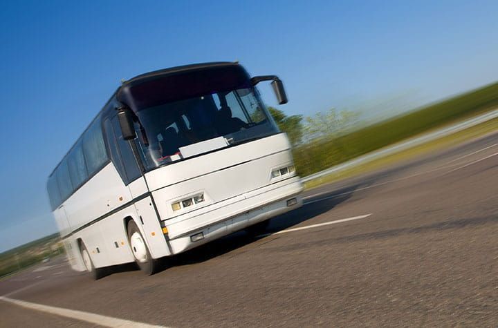 viajar en autobús
