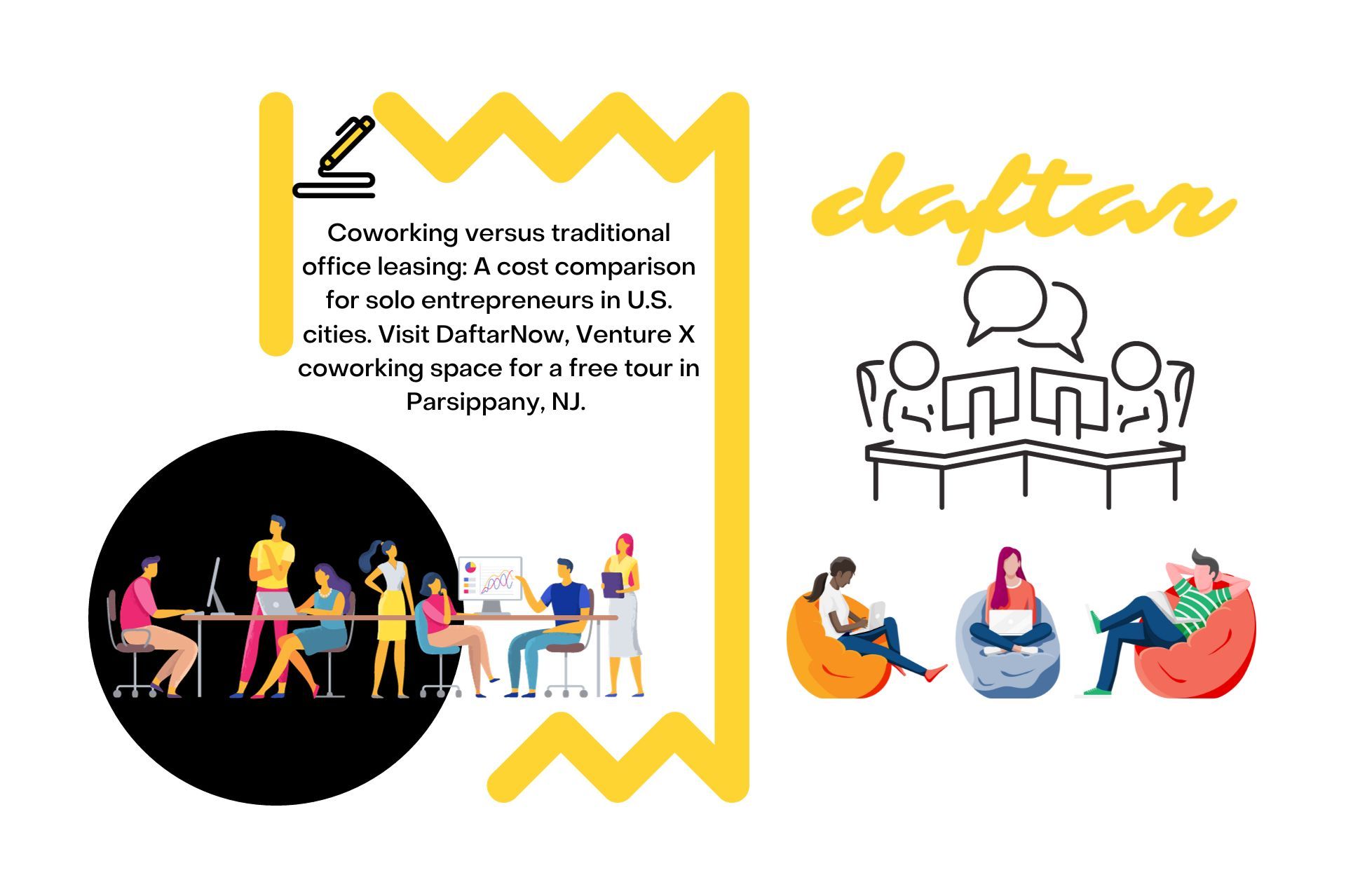 DaftarNow Coworking Spaces Await in Parsippany, NJ