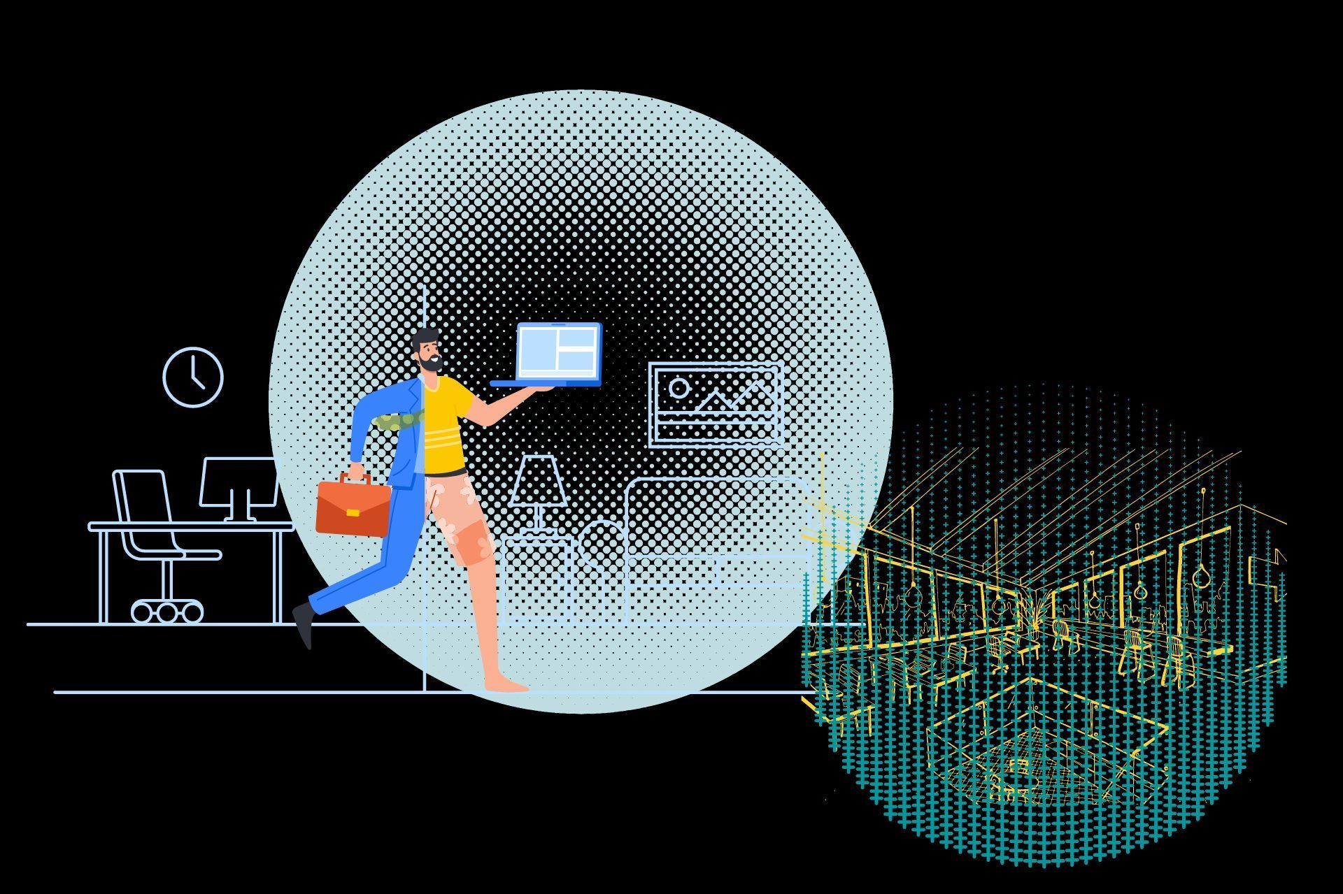 hybrid work model | the future of work