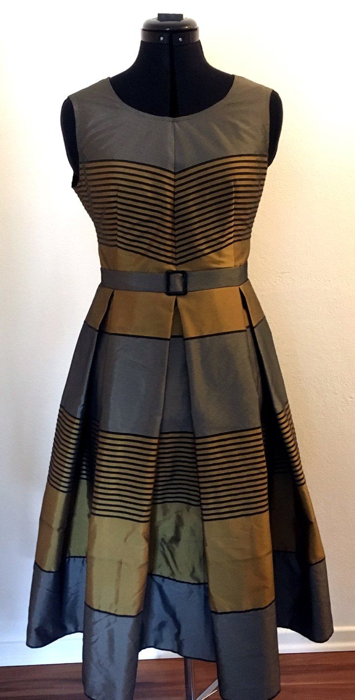 cocktailkleid-film-fashiondesigner-Michael Wolf-costume-anfertigung-pattern-diy-lady-schneiderei-streifen-vintage-girl-dress-kleid-dresden