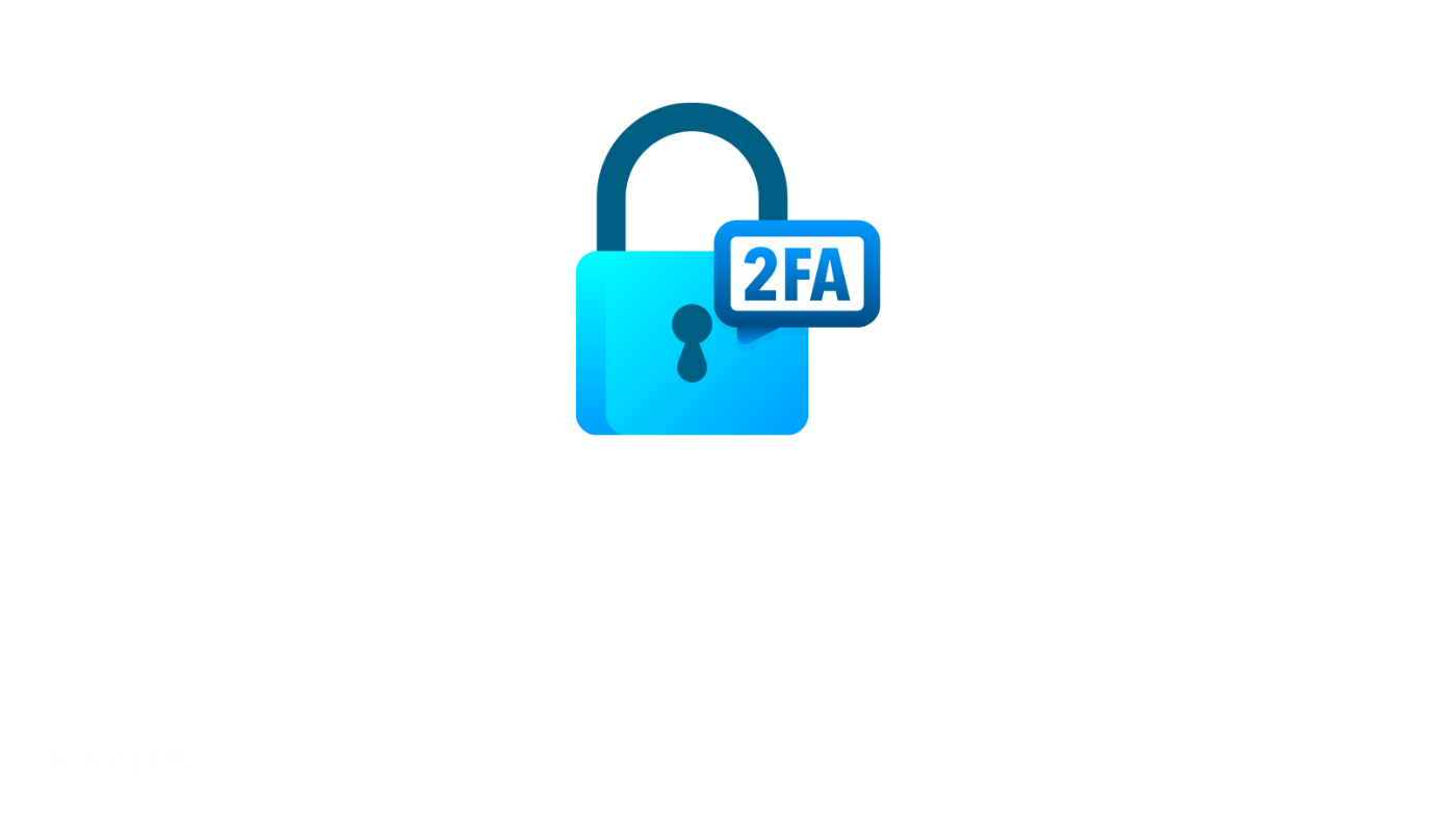 A blue padlock with the word 2fa on it.