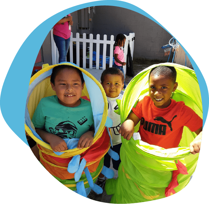 Children at Little Faces Learning Center