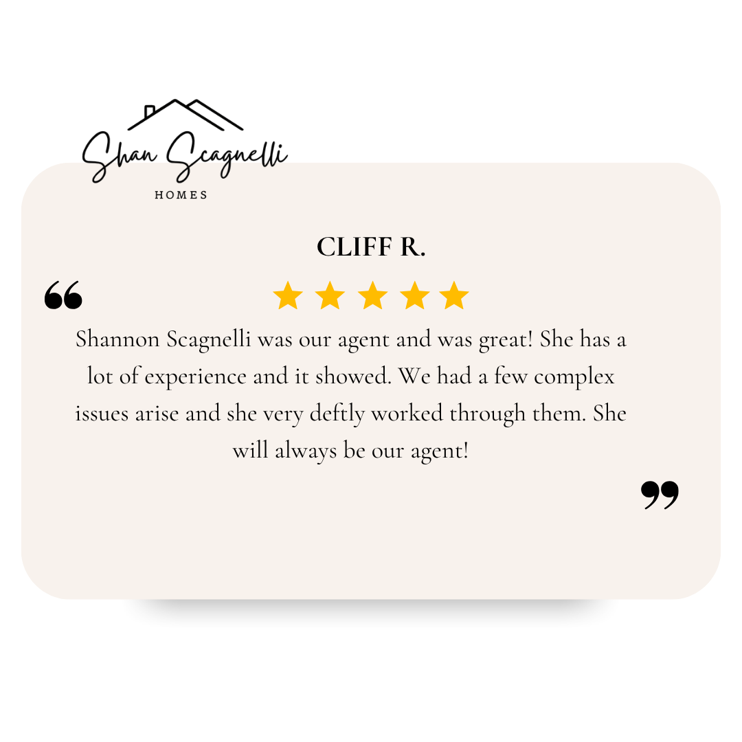 Shan Scagnelli Homes Testimonial - Cliff R. 