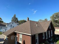 Brick Red Roof — Erie, PA — Advanced Roofing and Construction