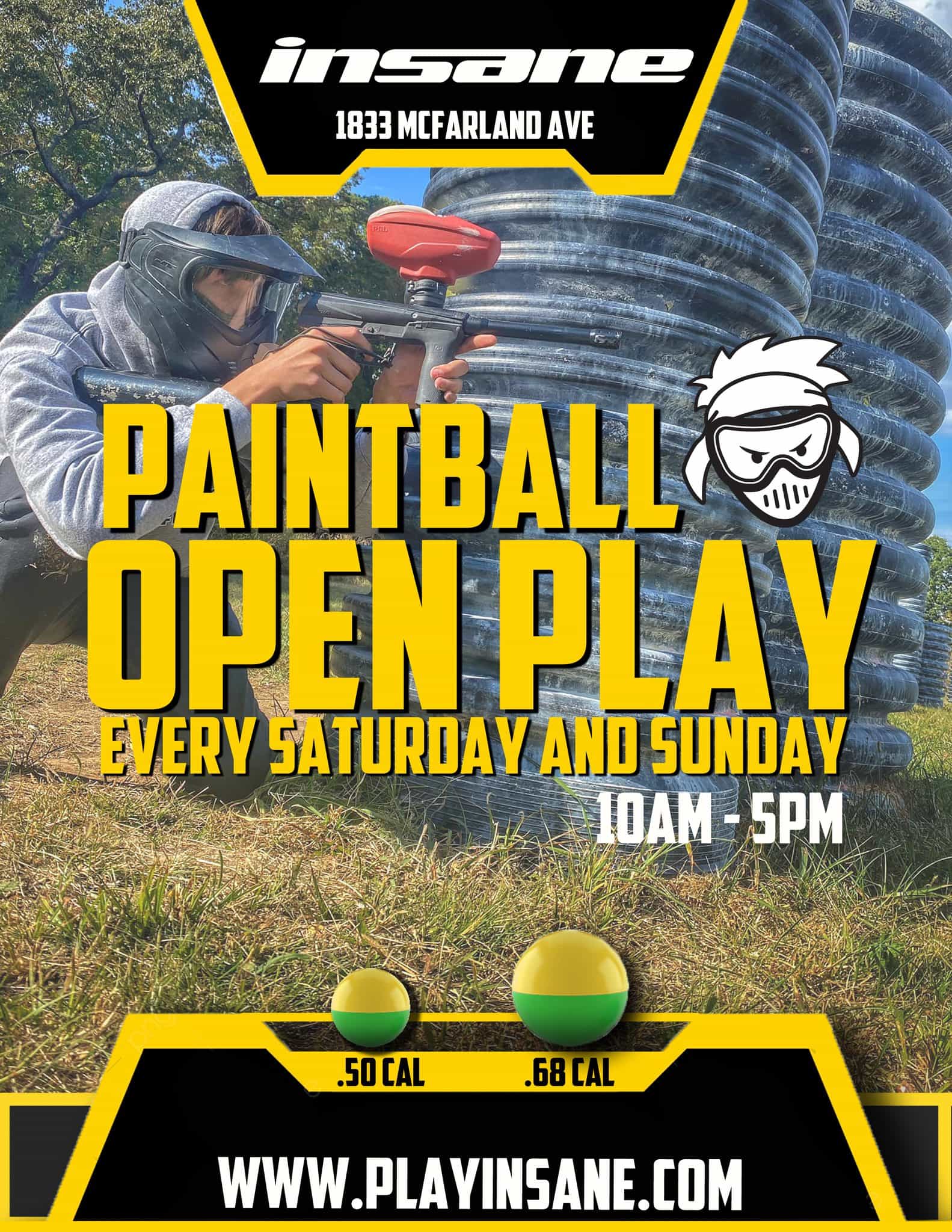 Paintball Fields OPEN