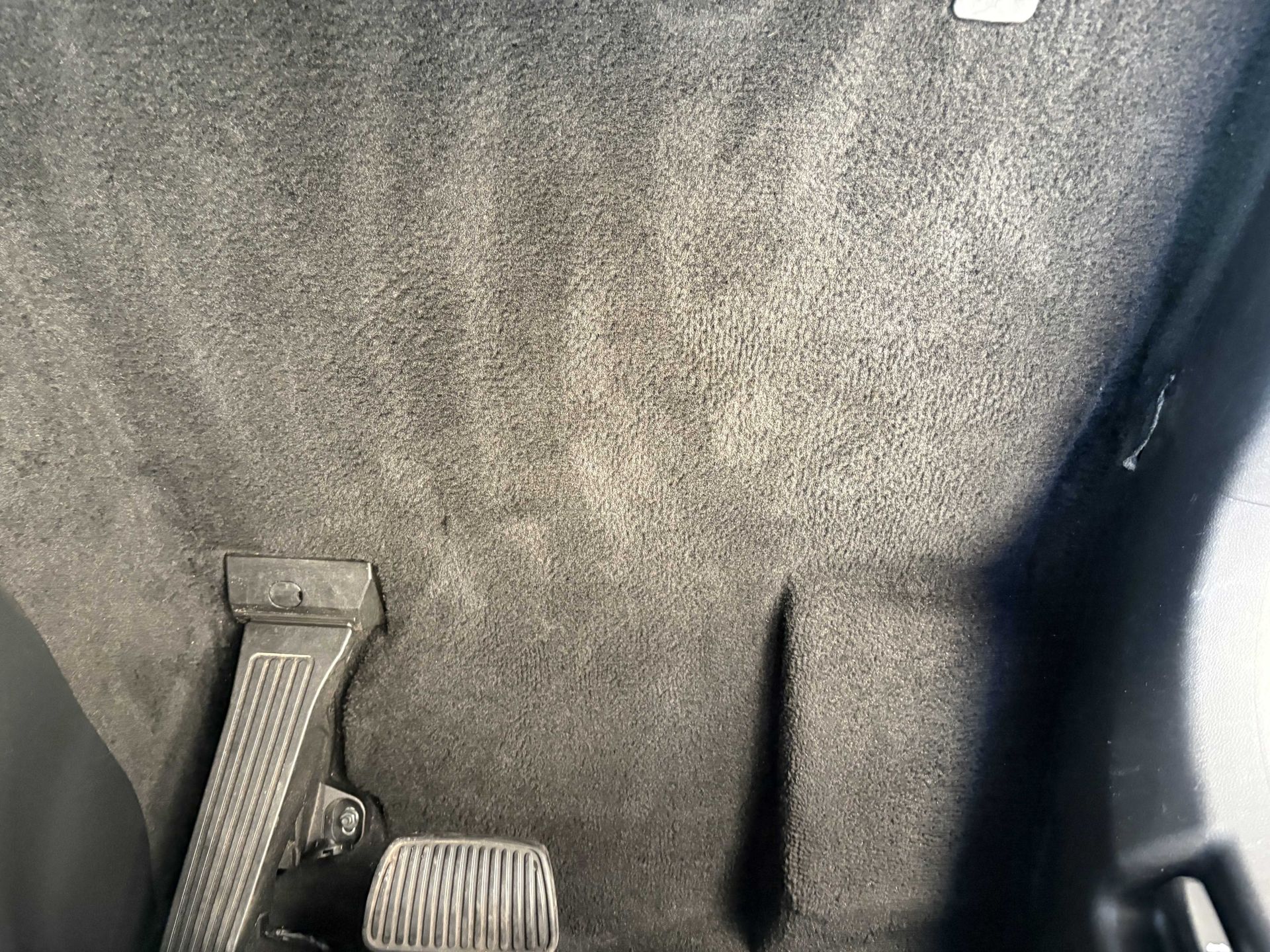 Clean car carpet interior floor after professional detailing