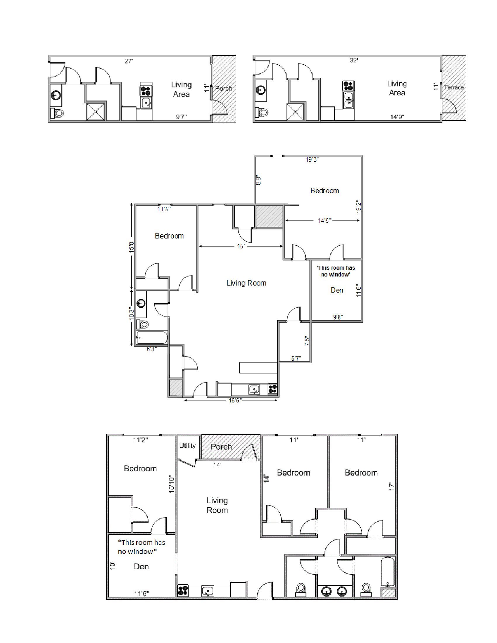 Park Terrace West - Floor Plan 1