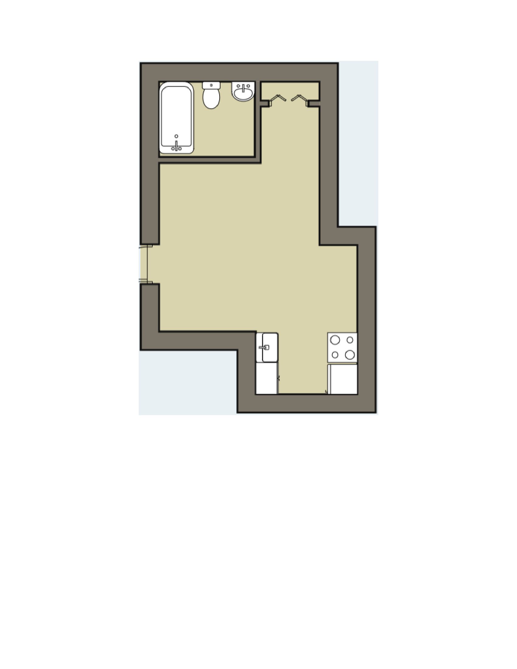 Allen House Apartments - Floor Plan 5