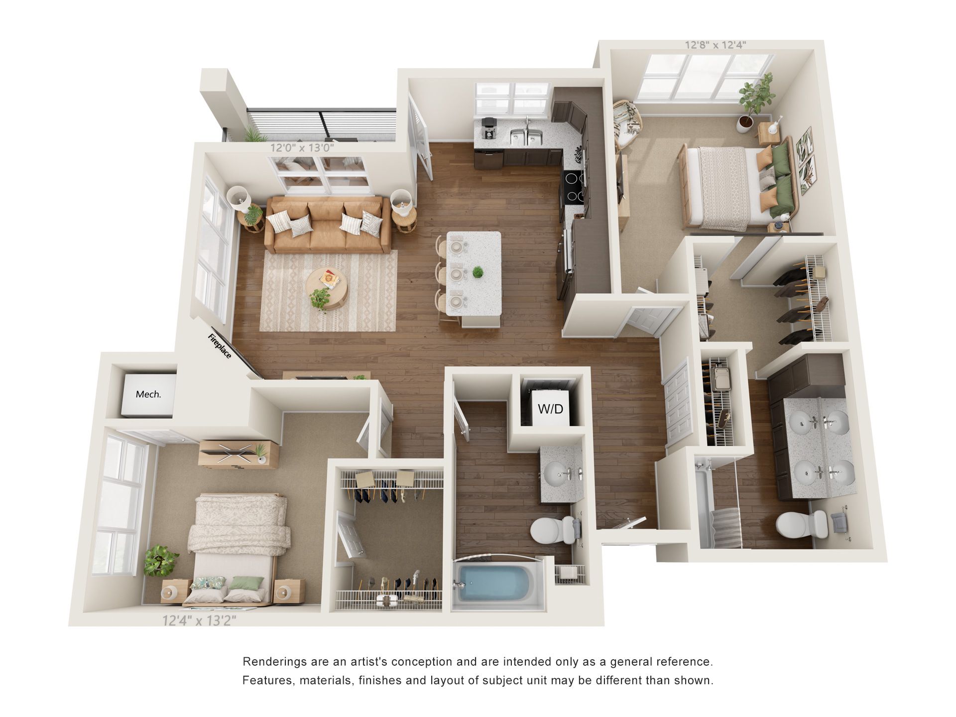 D3 two bedroom