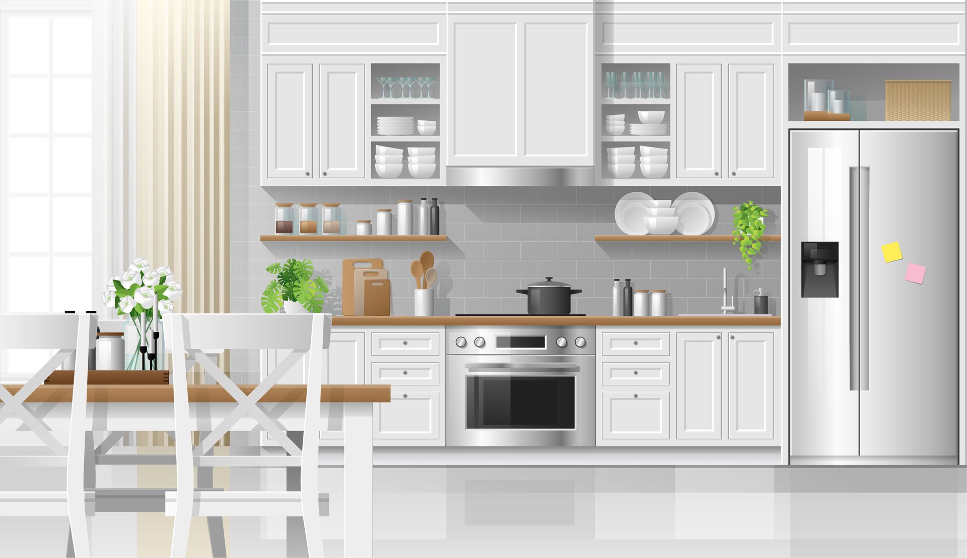 Cabinet refacing visualization 