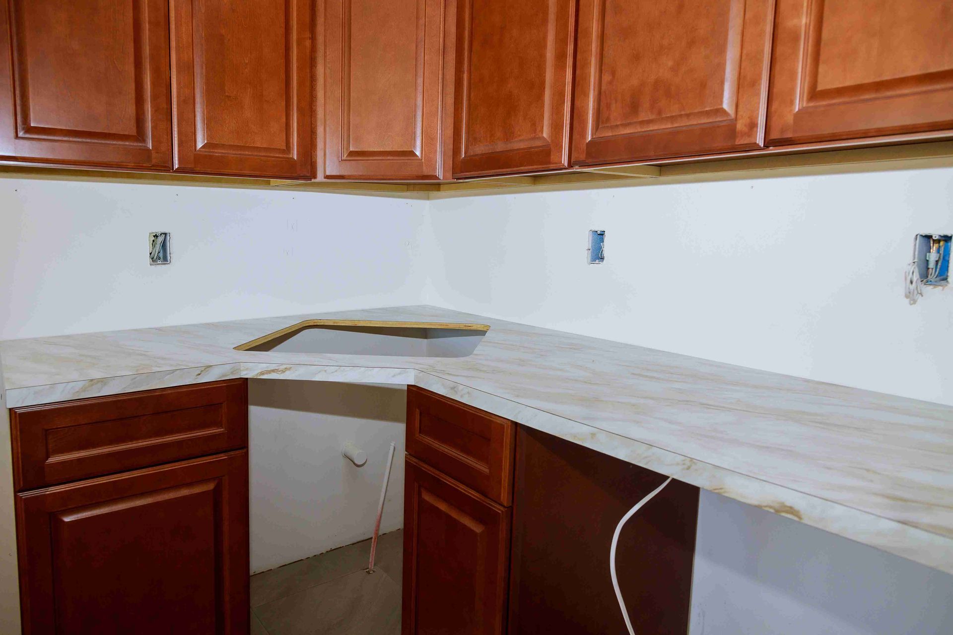 Brand new cabinets installed in Longmont, CO home