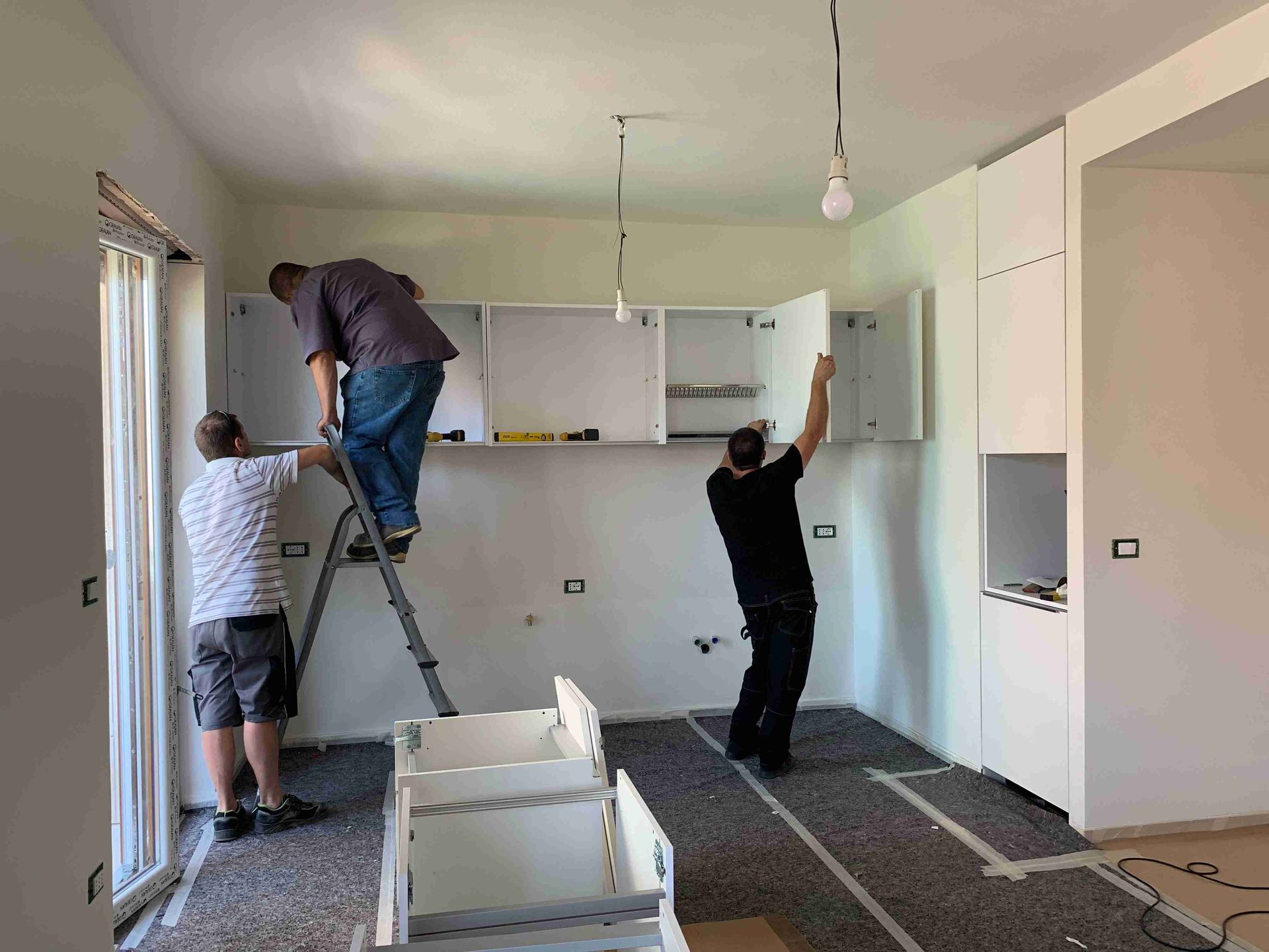 Kitchen cabinets project installed in a Northern Colorado home