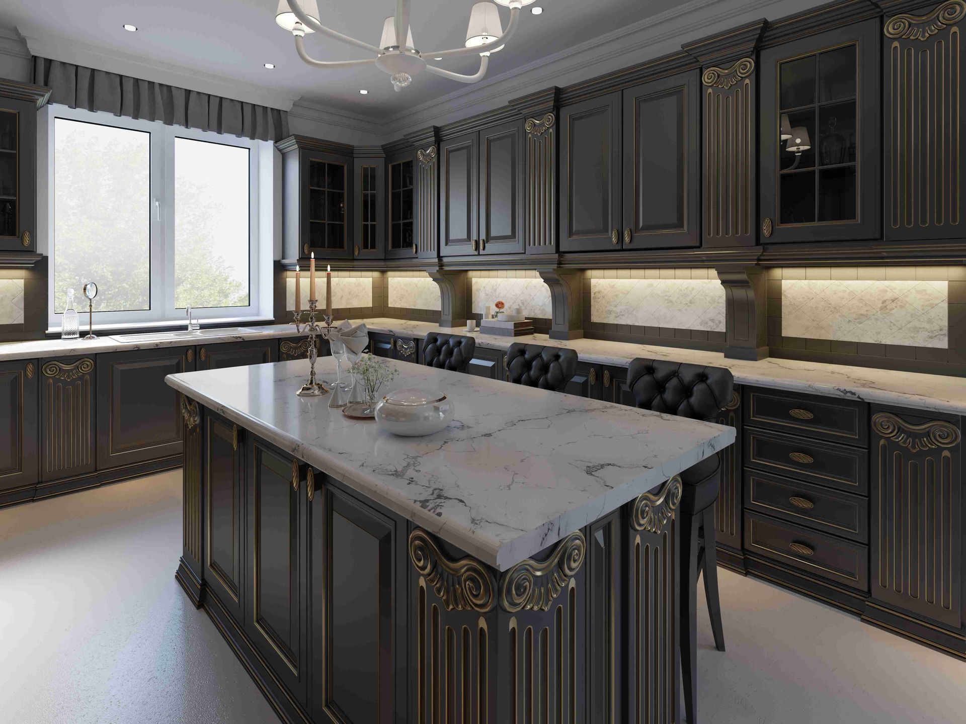 Picture of custom cabinetry from our company