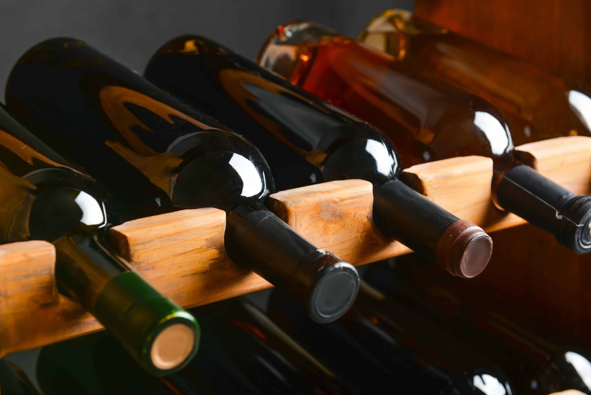 A wine rack