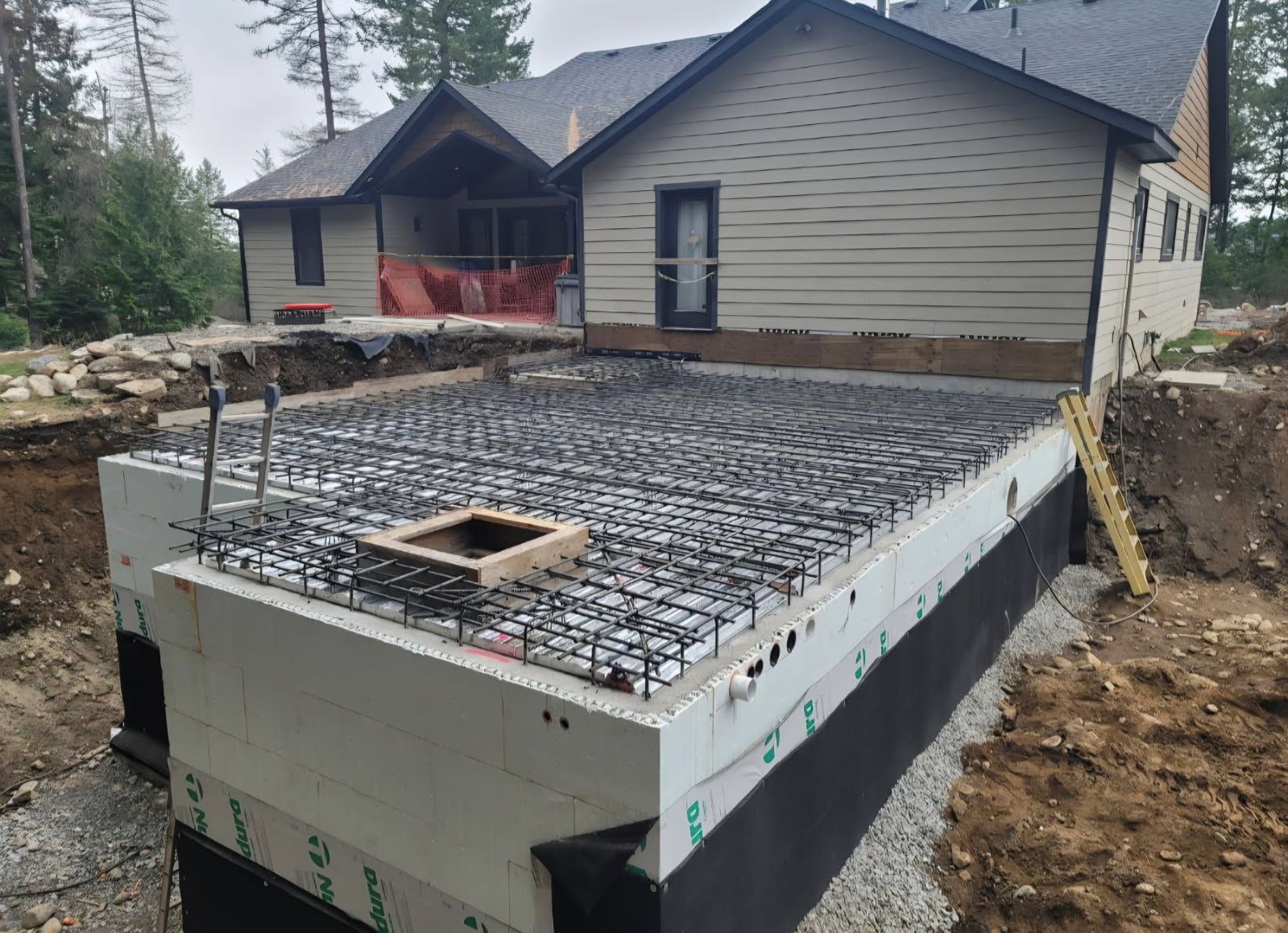 Construction site: construction home remodeling