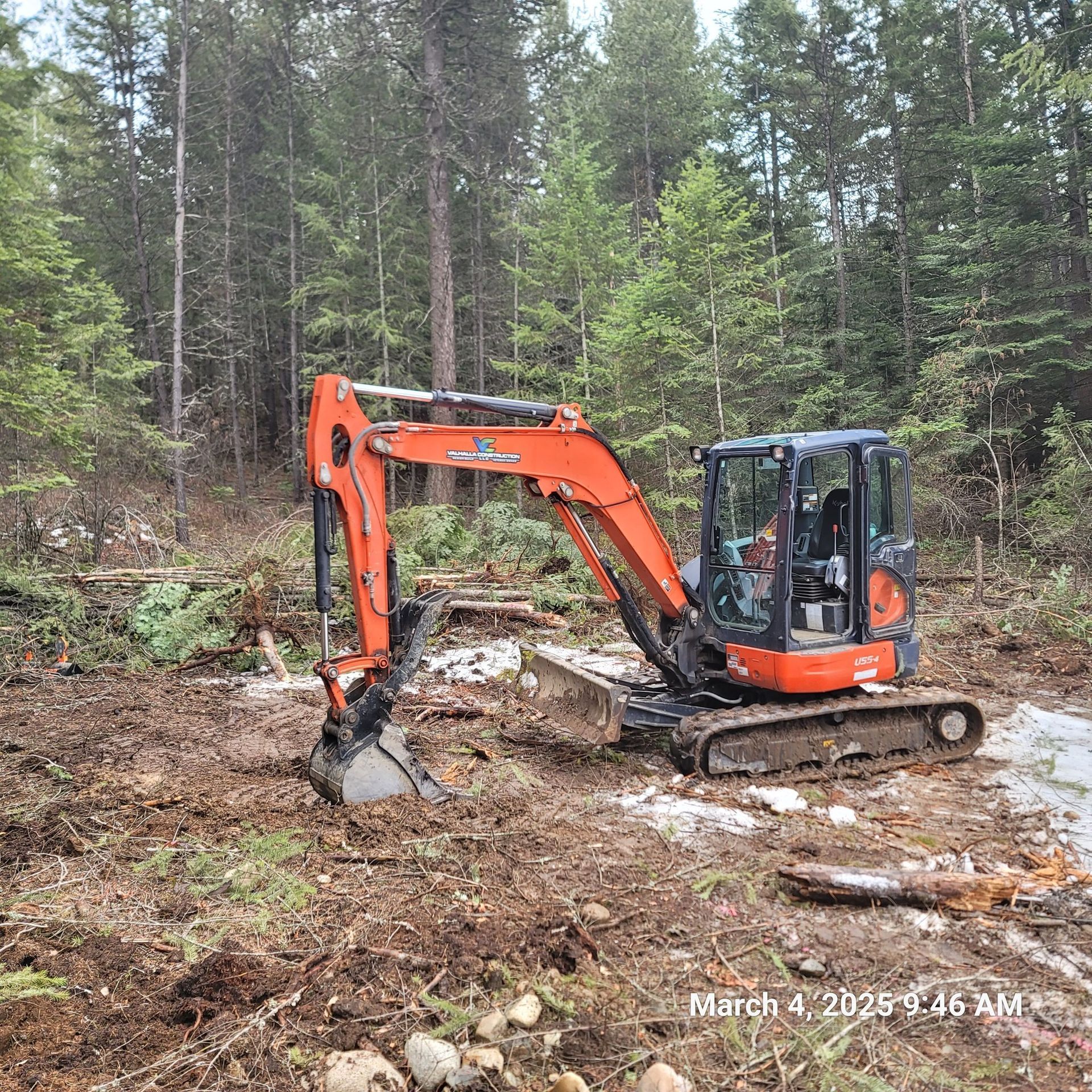 Custom home build in Priest River, ID