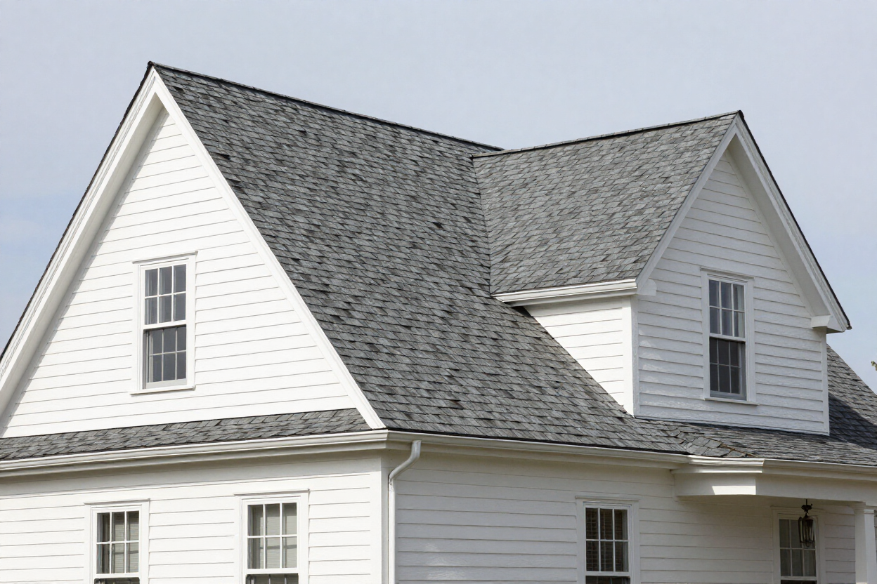 Completed full roof replacement on a New England colonial - Stratford, CT