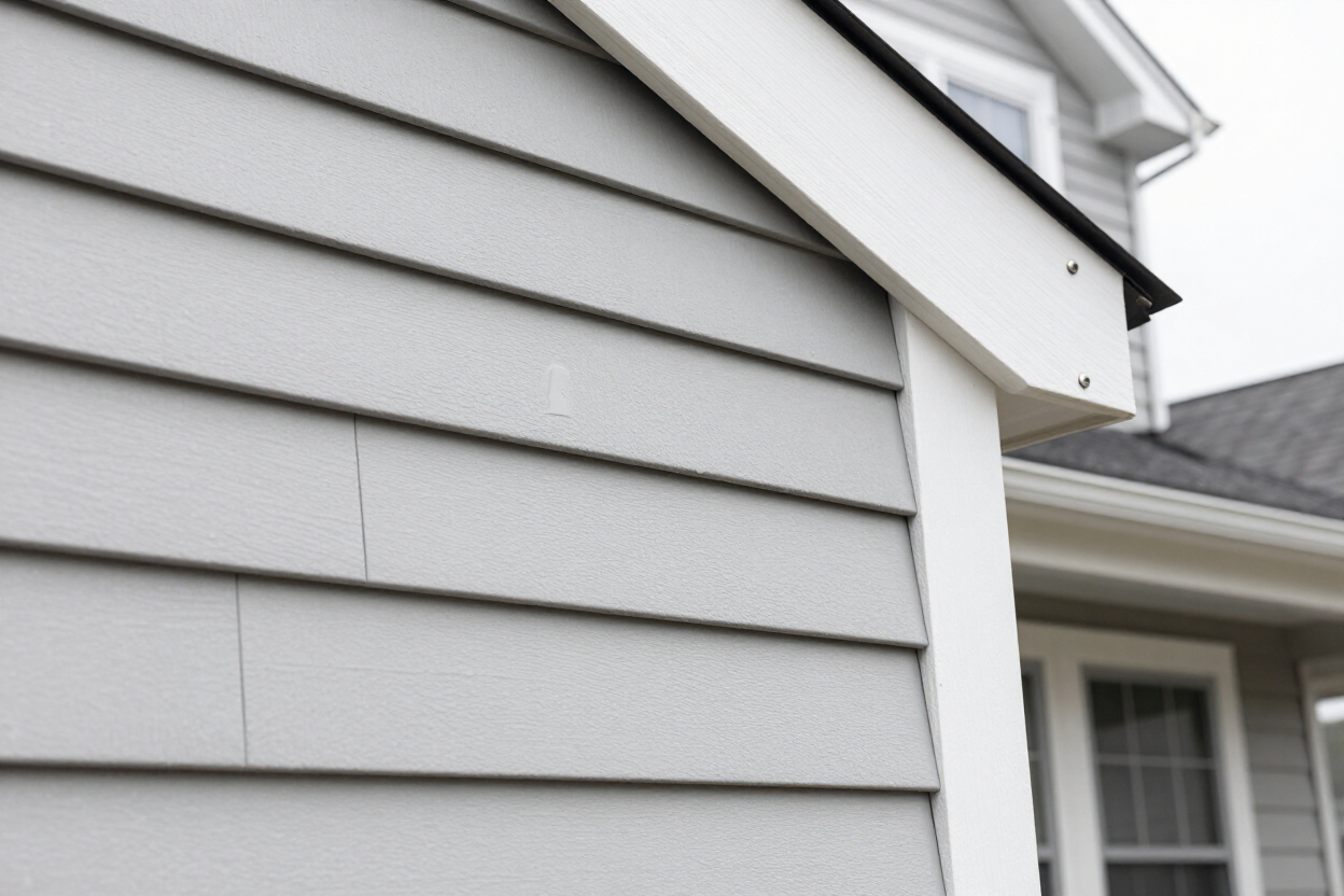 New siding installation on a New England home