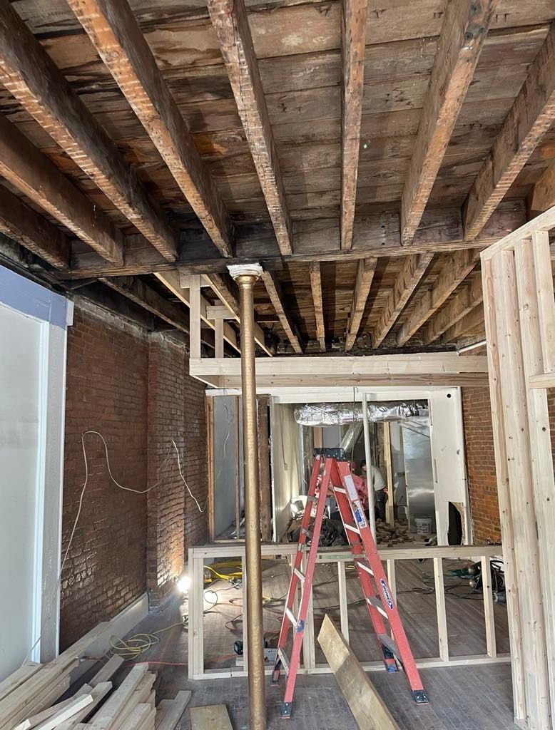 Interior remodeling project photo