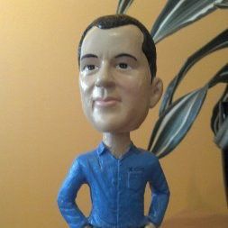 Bobble head of Fred Moore