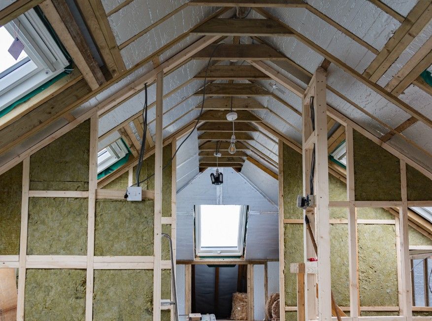 Derbyshire Specialists Group installing a loft conversion in Derby
