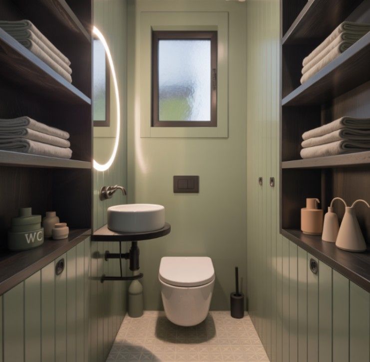 Derbyshire Specialists Group cloakroom conversion to a toilet and storage room in Ilkeston