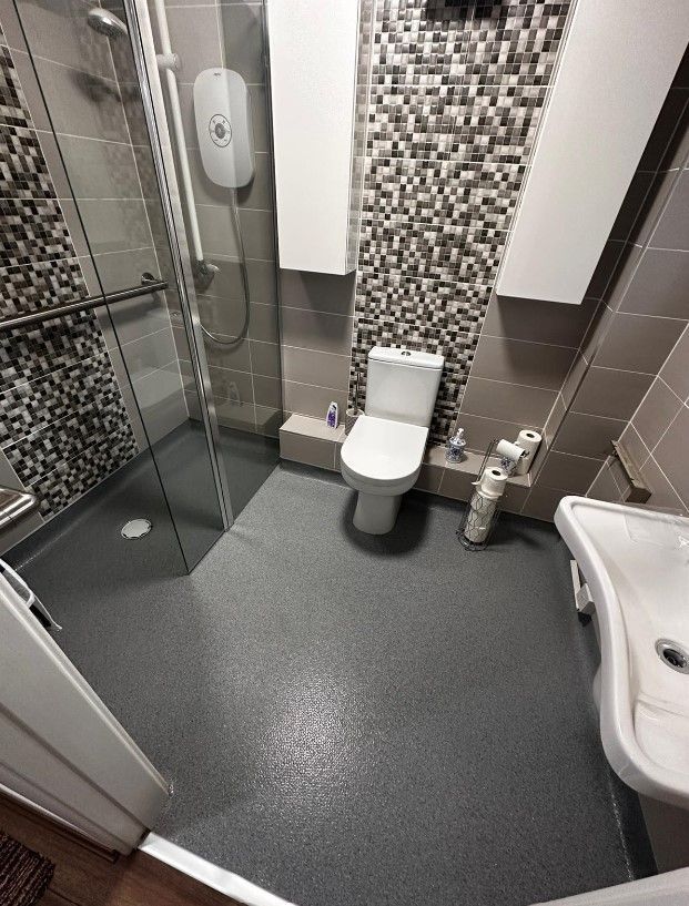Derbyshire Specialists Group wetroom installation for a new extension in Derby