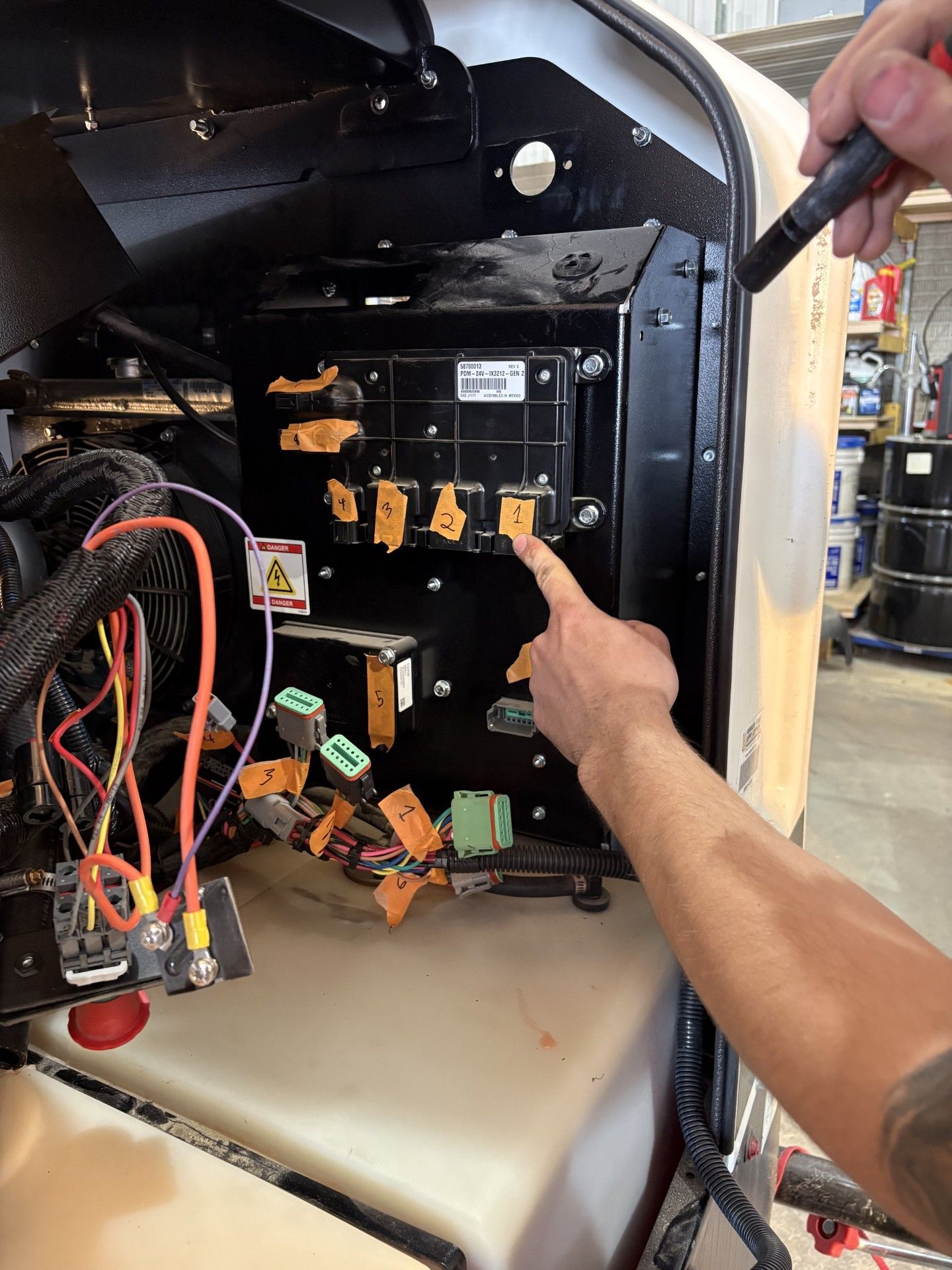 light tower electrical engine removal warranty
