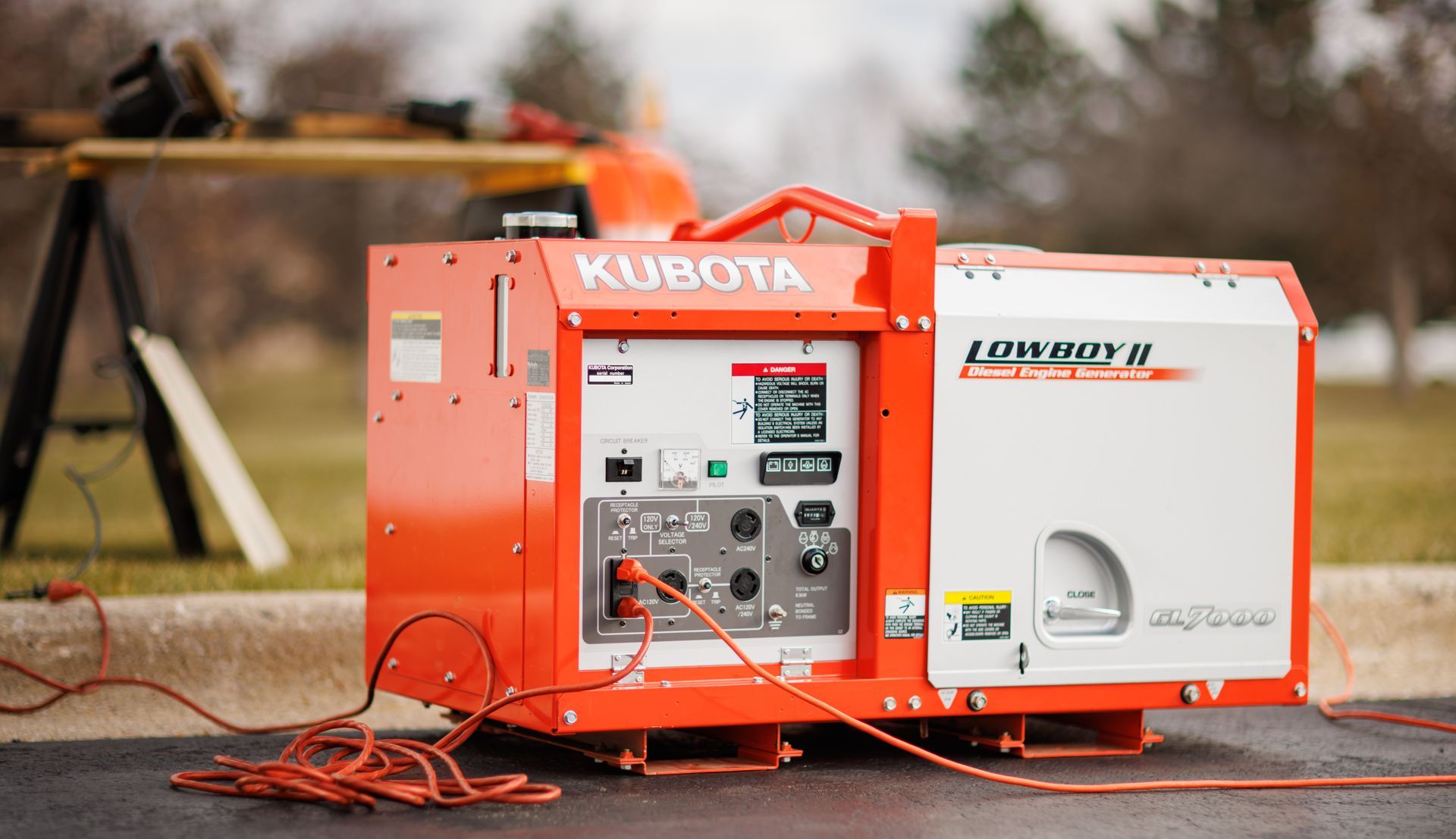 kubota lowboy generator