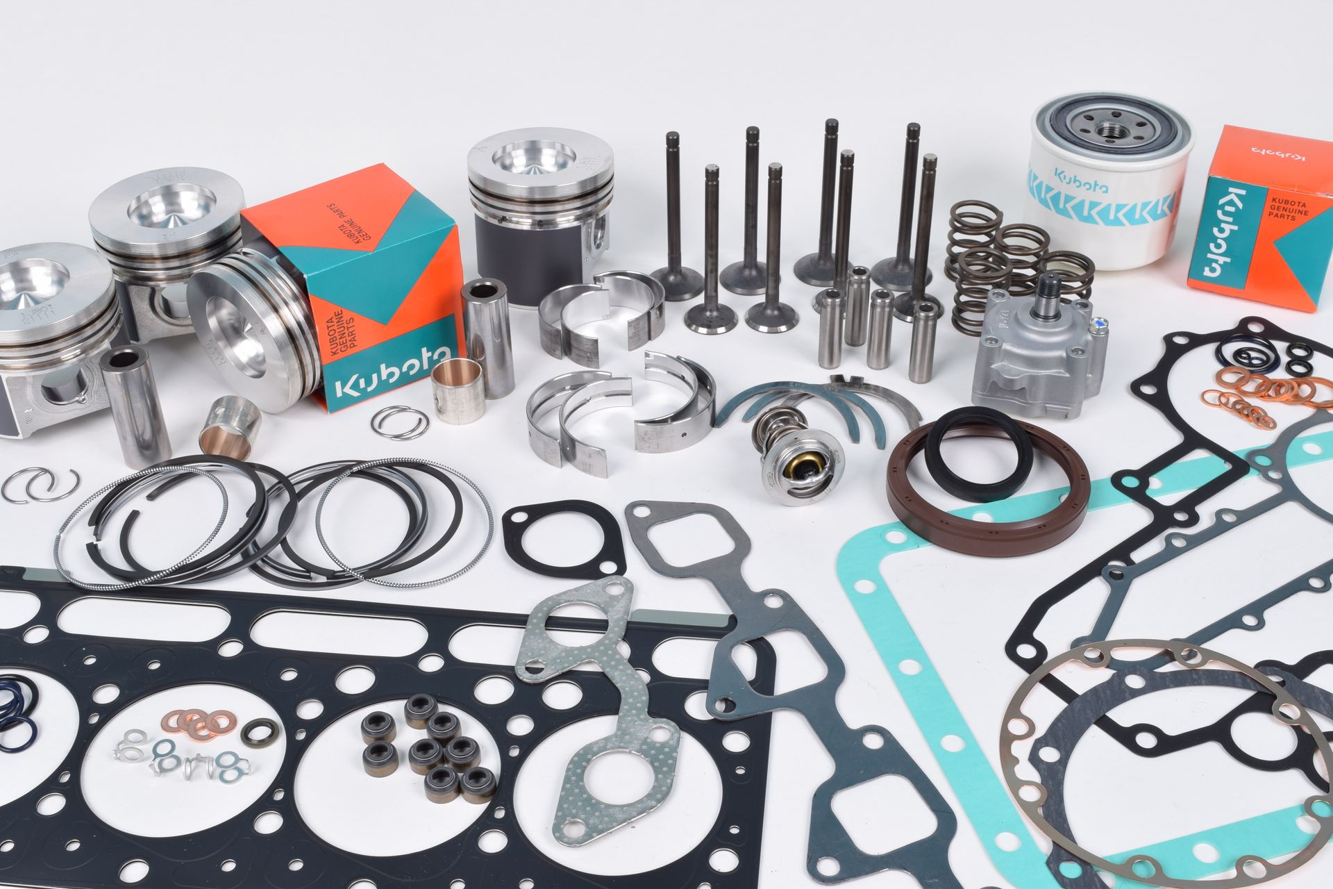 parts kubota gasket o-ring bracket 