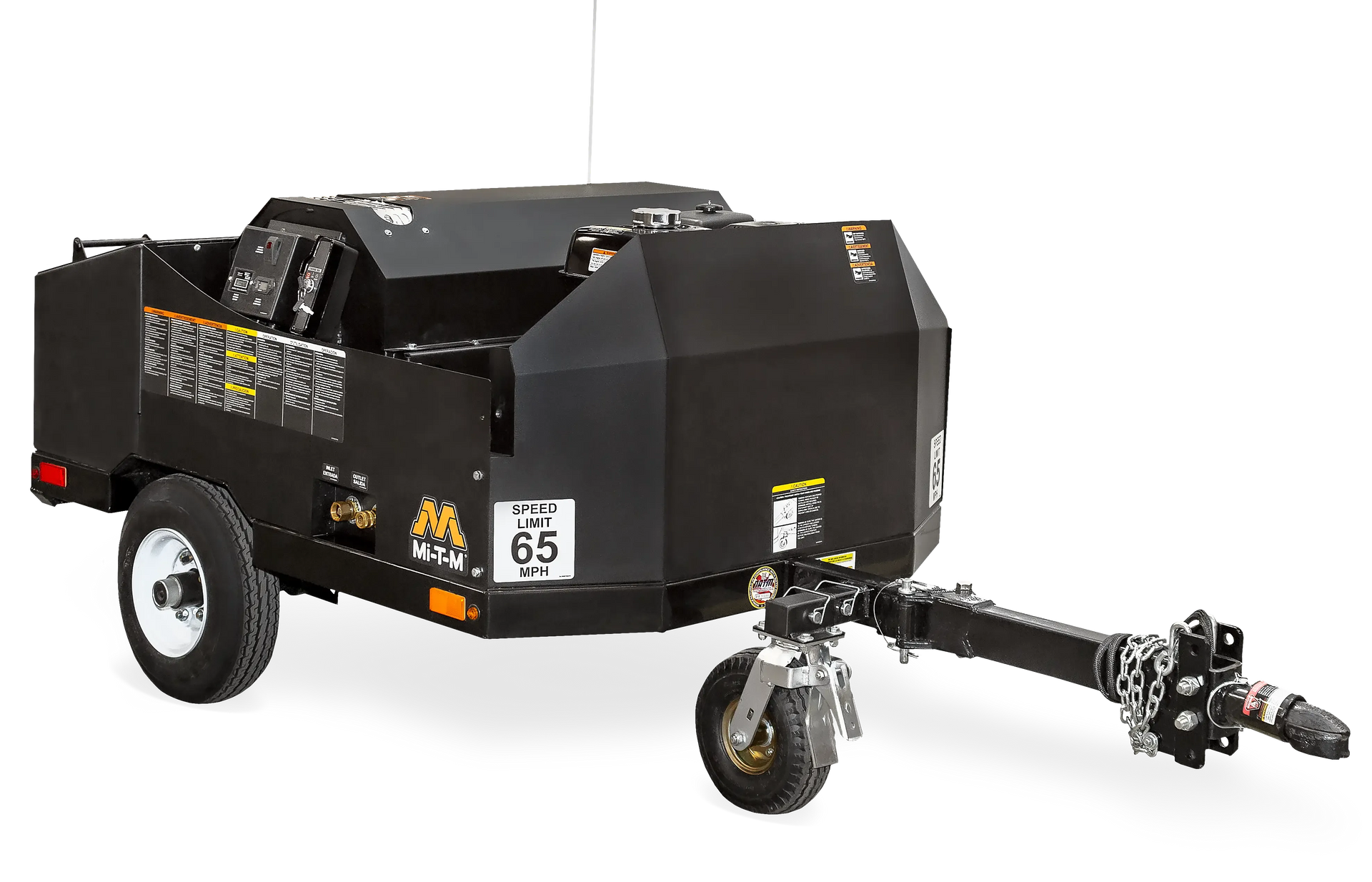 mini hot water trailer truck