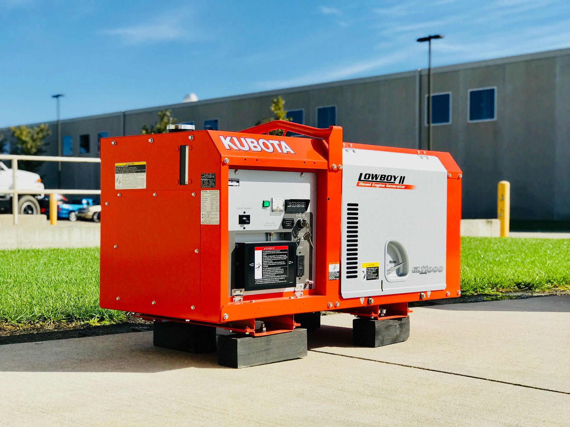 kubota lowboy generator