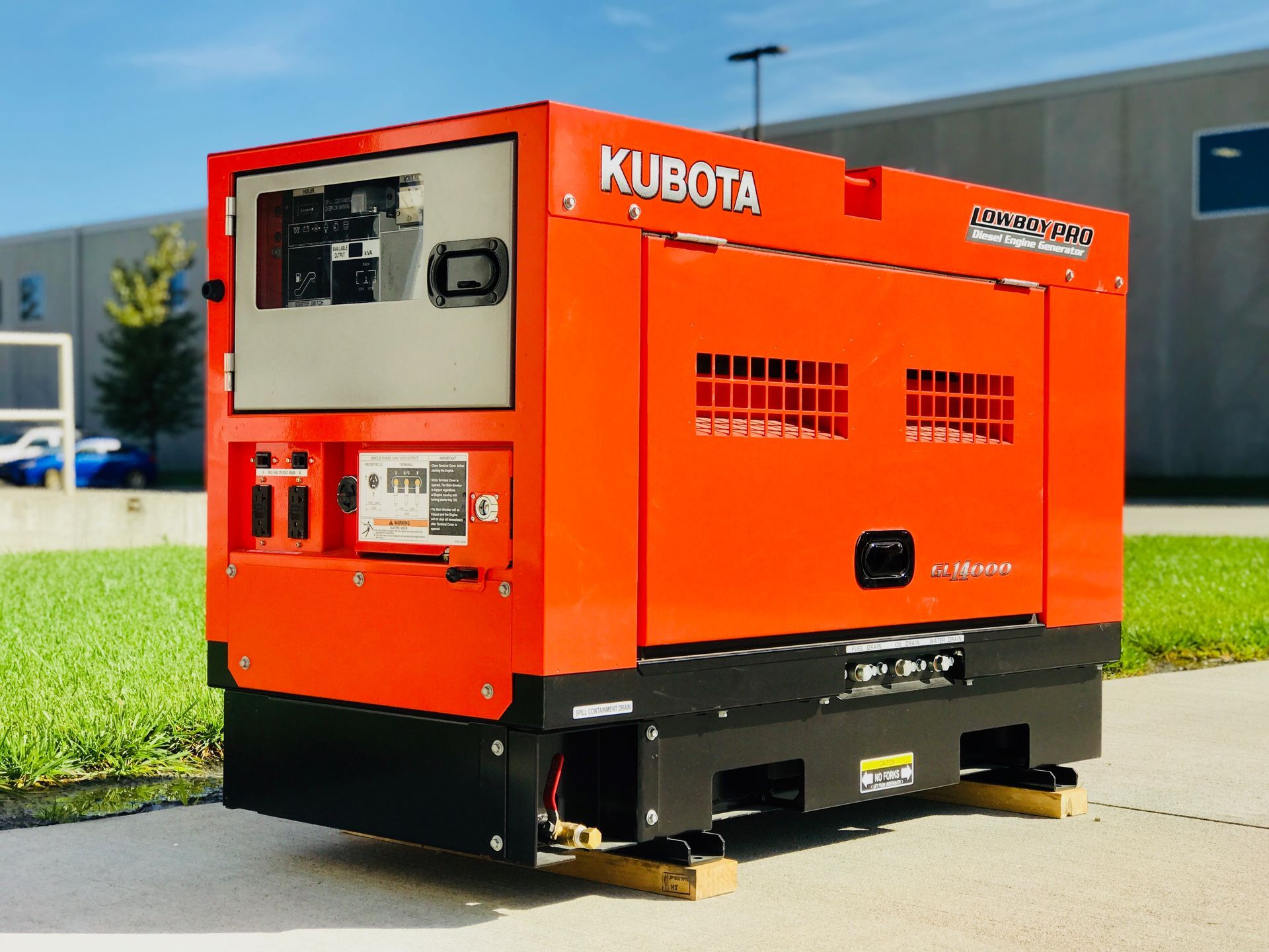 kubota lowboy generator