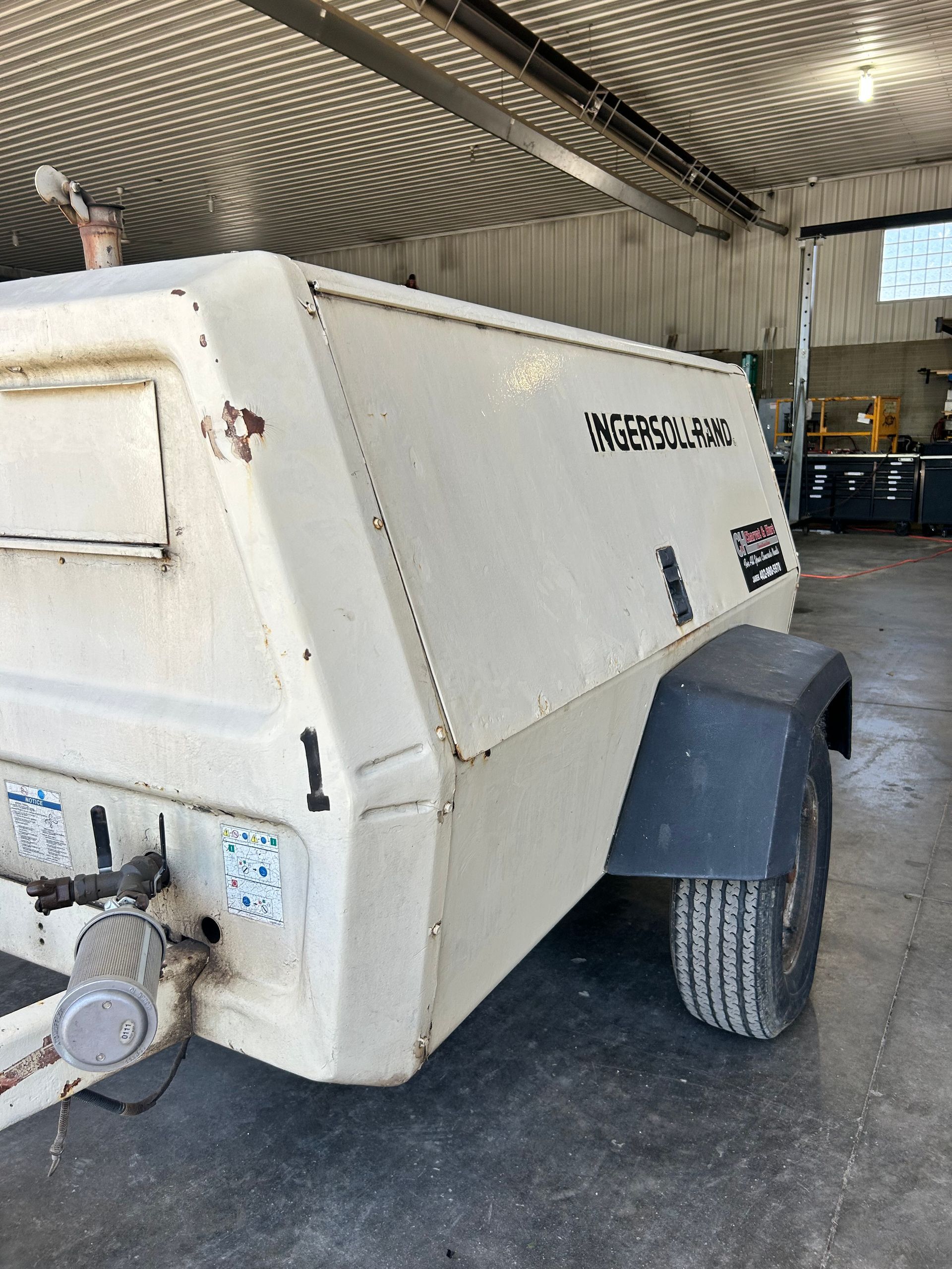 ingersoll rand portable compressor