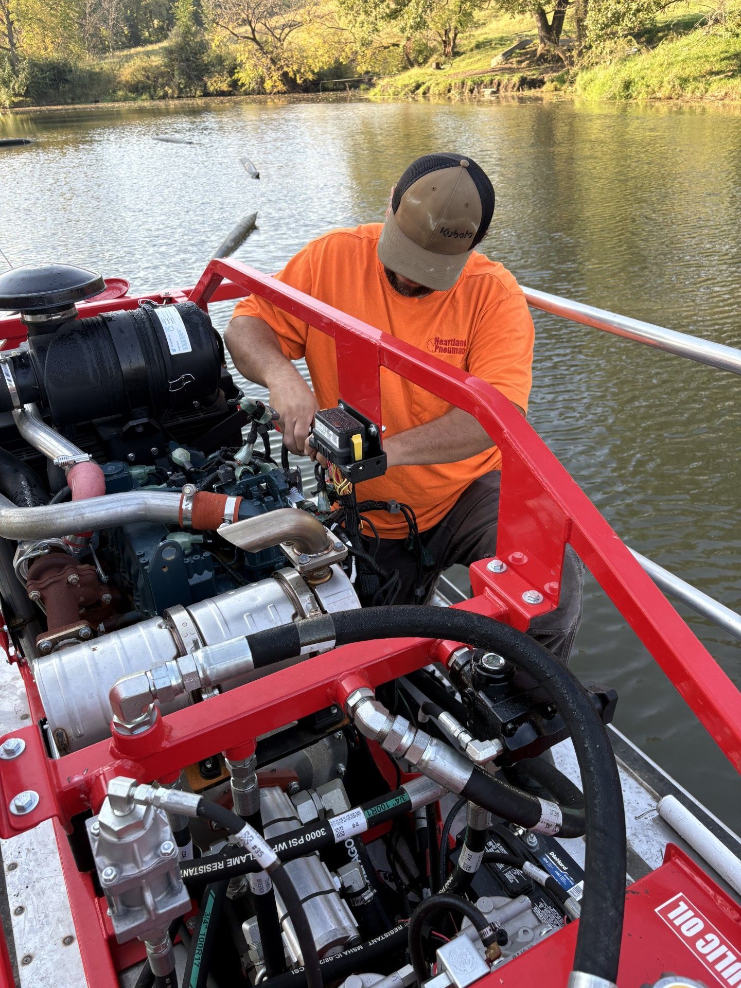 water pump field service